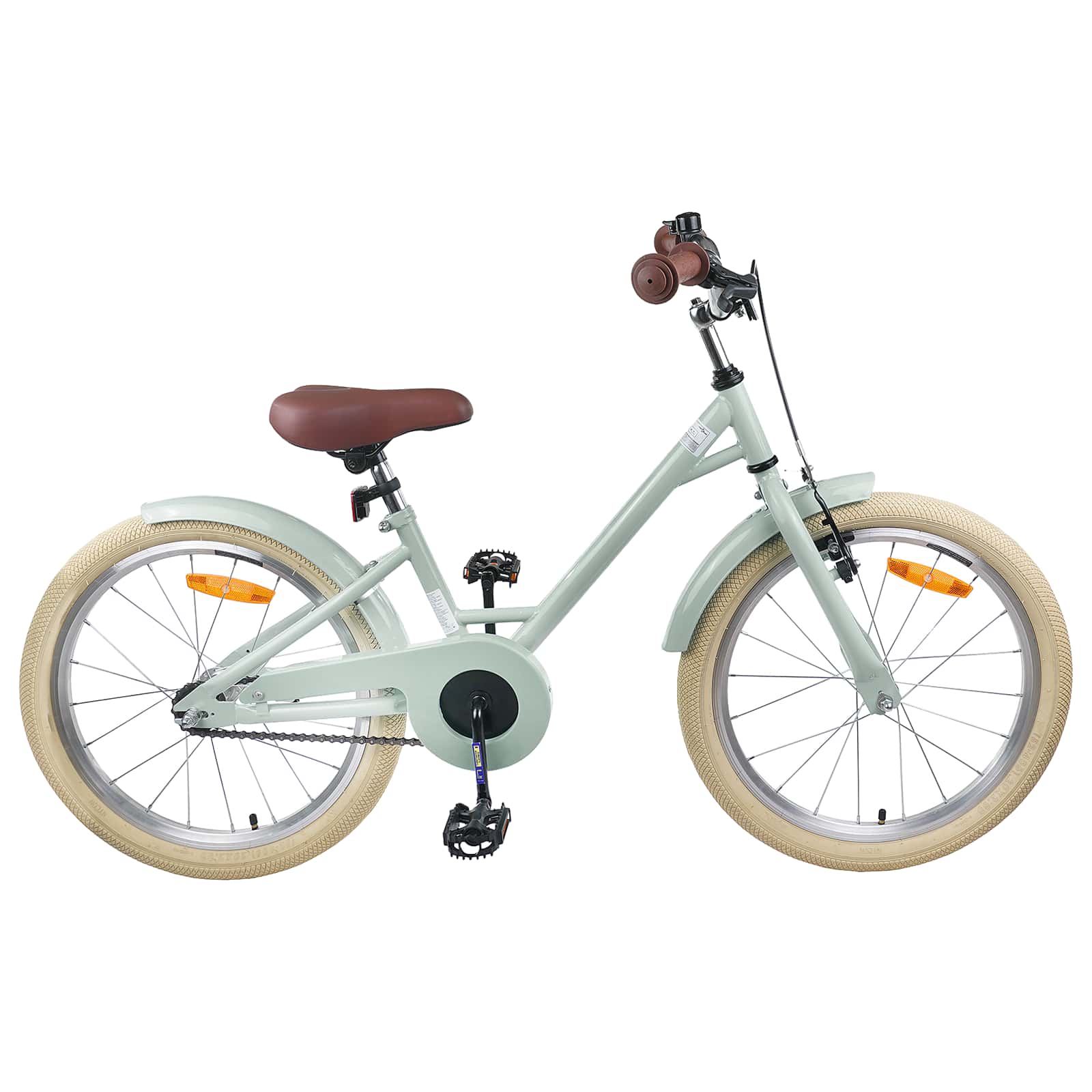Kinderfiets 20 Inch voor 6-11 jaar oud Lichtgroen