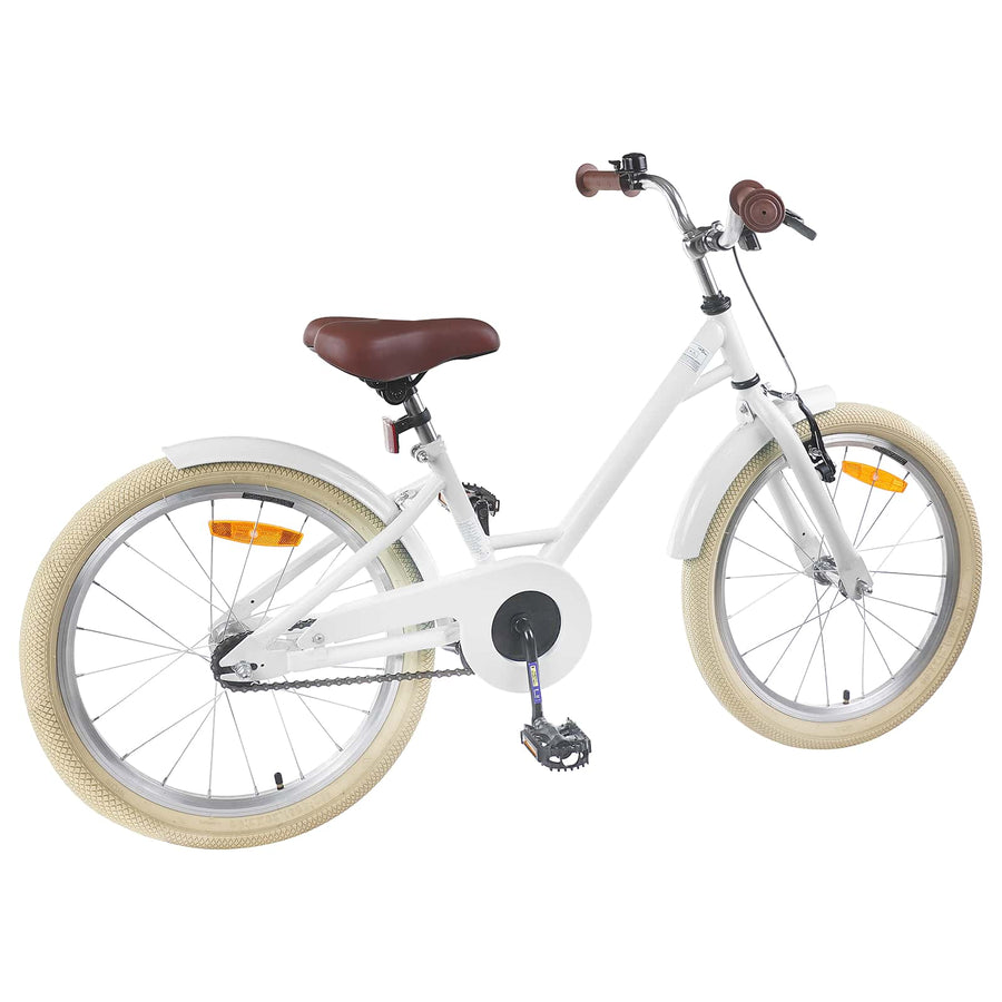 Kinderfiets 20 Inch voor 6-11 jaar oud Wit