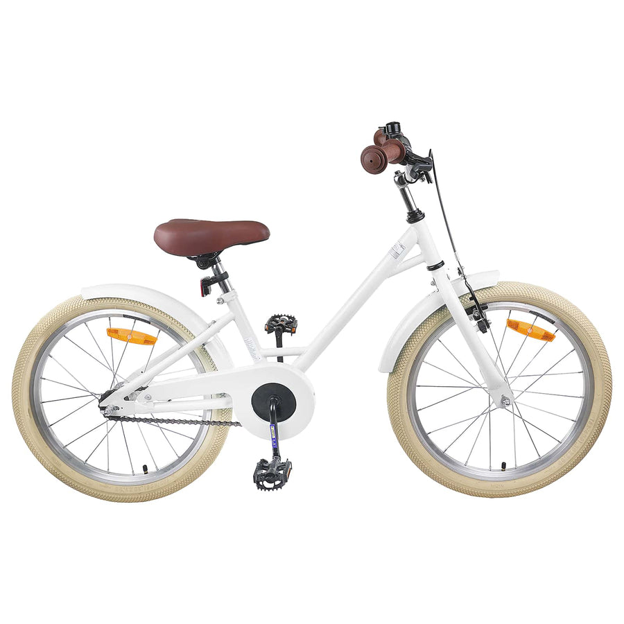 Kinderfiets 22 Inch voor 7-12 jaar oud Wit