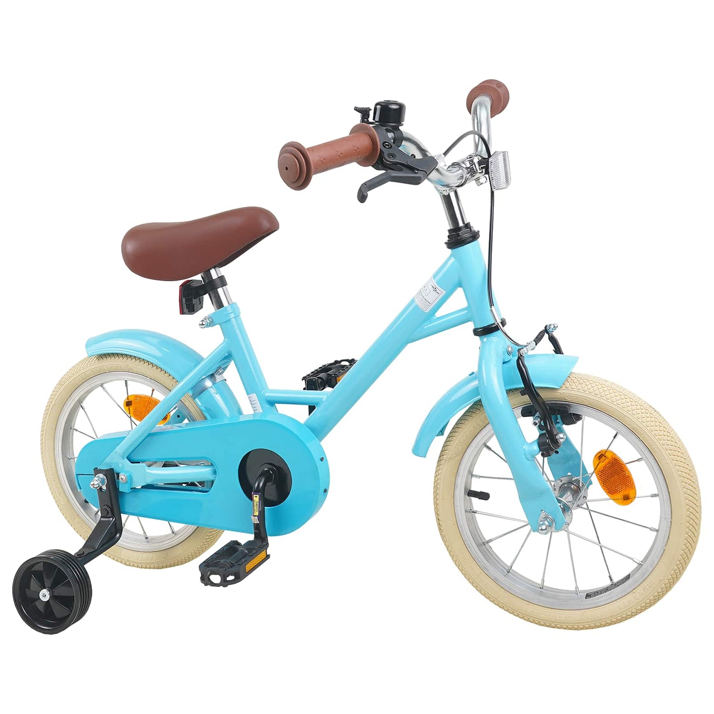 Kinderfiets 16 Inch voor 4-6 jaar oud Lichtblauw