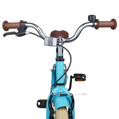 Kinderfiets 18 Inch voor 5-7 jaar Lichtblauw