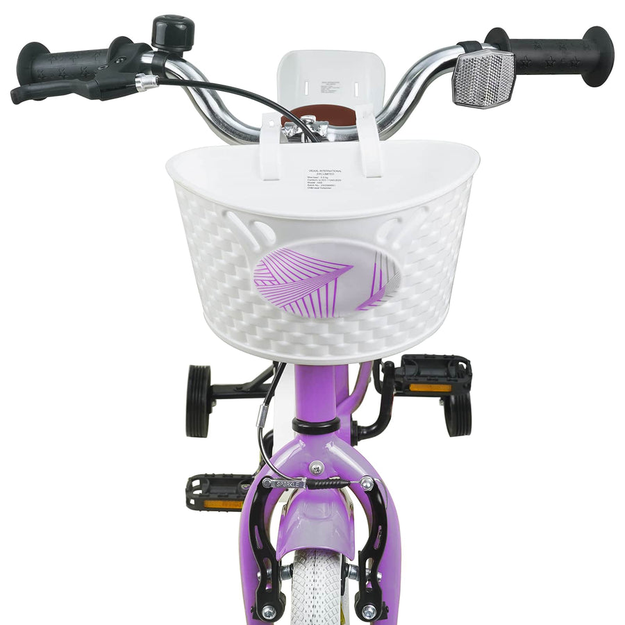 Kinderfiets 16 Inch voor 4-6 jaar oud Paars
