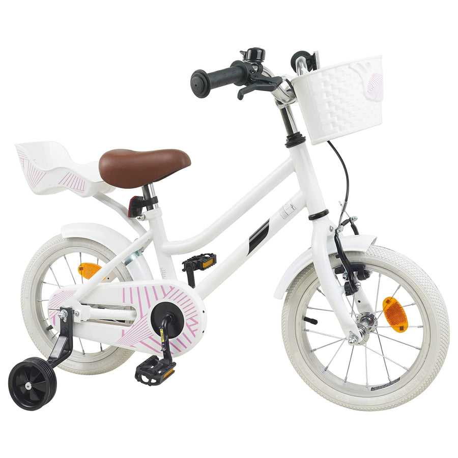 Kinderfiets 16 Inch voor 4-6 jaar oud Wit