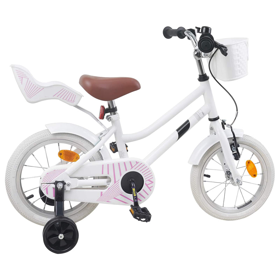 Kinderfiets 16 Inch voor 4-6 jaar oud Wit