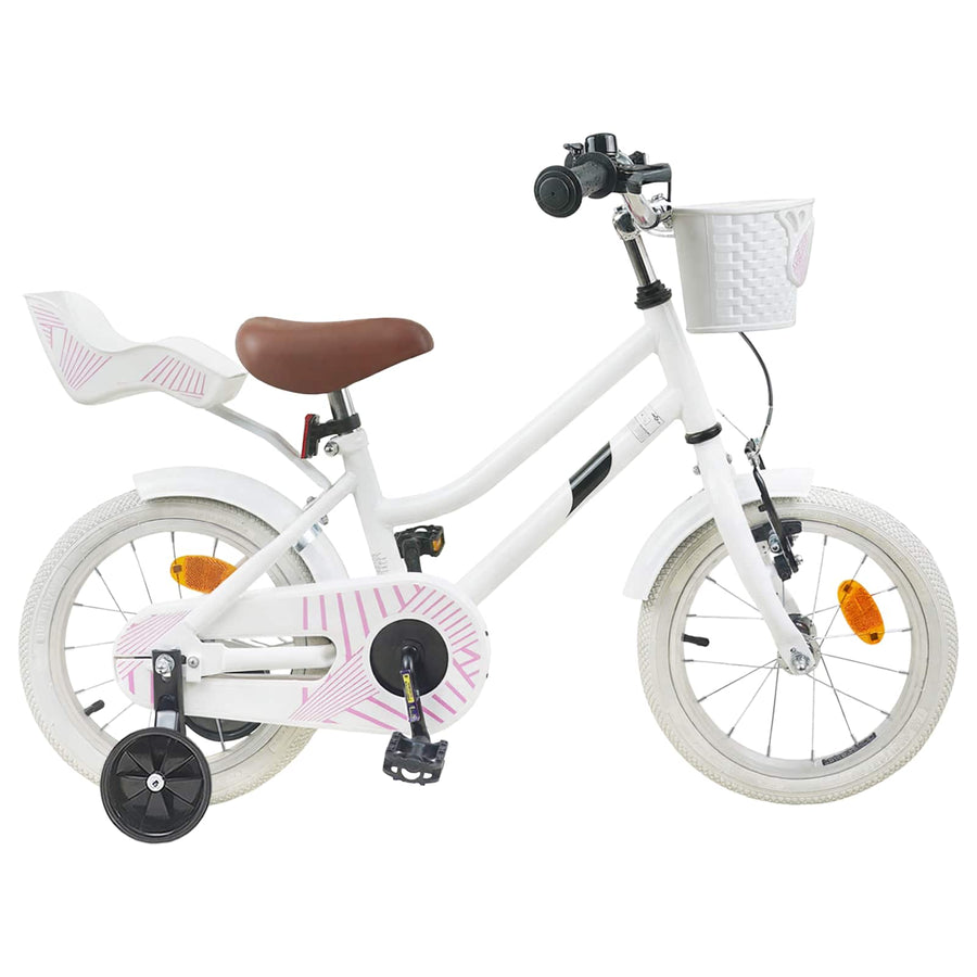 Kinderfiets 16 Inch voor 4-6 jaar oud Wit