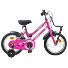 Kids' Bike 12 Inch for 2-4 Years Old Pink and Black