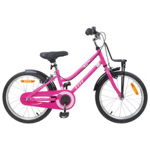 Kinderfiets 18 Inch voor 5-7 jaar Roze en Zwart