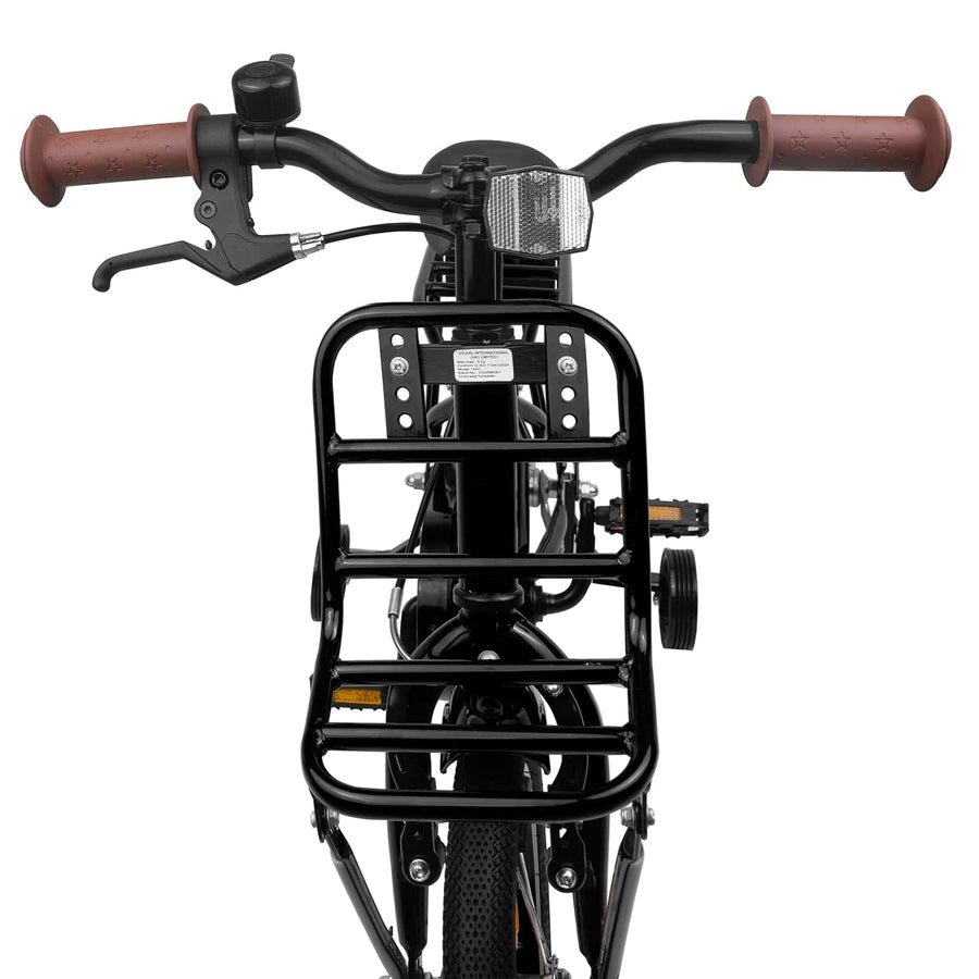Kinderfiets 14 Inch voor 3-5 jaar oud Zwart