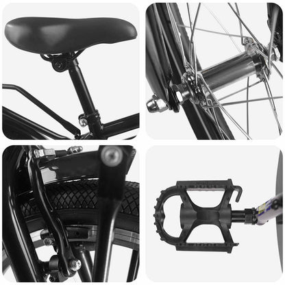 Kinderfiets 18 Inch voor 5-7 jaar Zwart