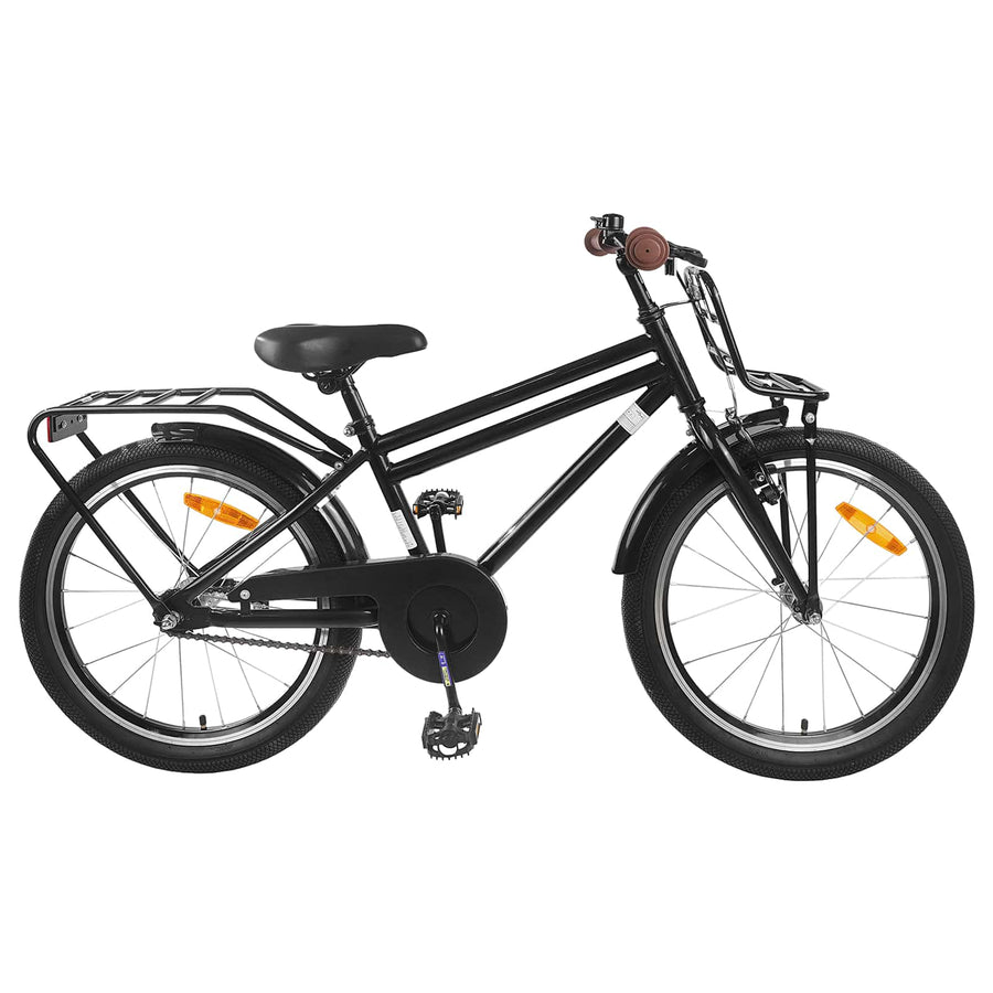 Kinderfiets 20 Inch voor 6-11 jaar oud Zwart