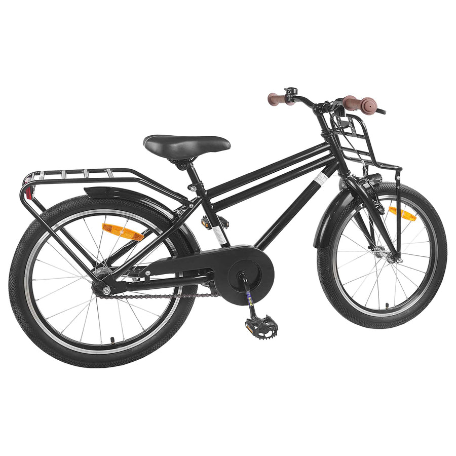 Kinderfiets 22 Inch voor 7-12 jaar oud Zwart