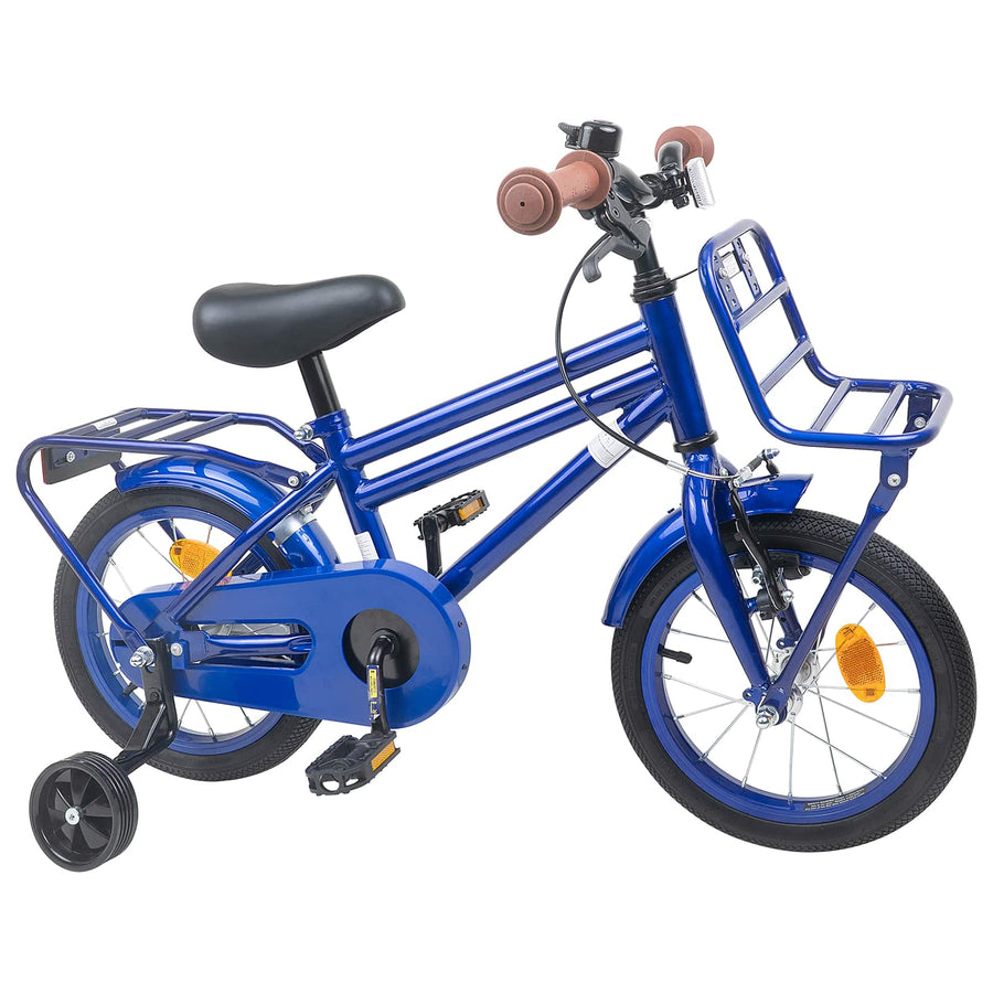 Kinderfiets 14 Inch voor 3-5 jaar oud Donkerblauw