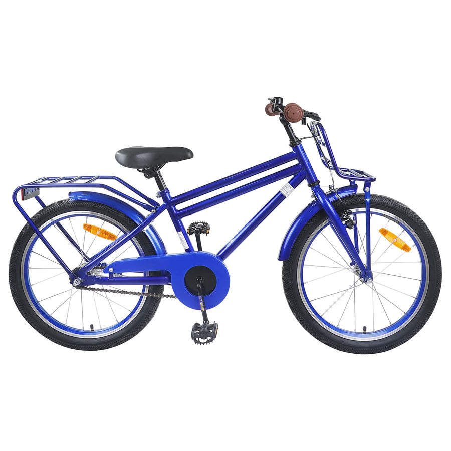 Kinderfiets 20 Inch voor 6-11 jaar oud Donkerblauw