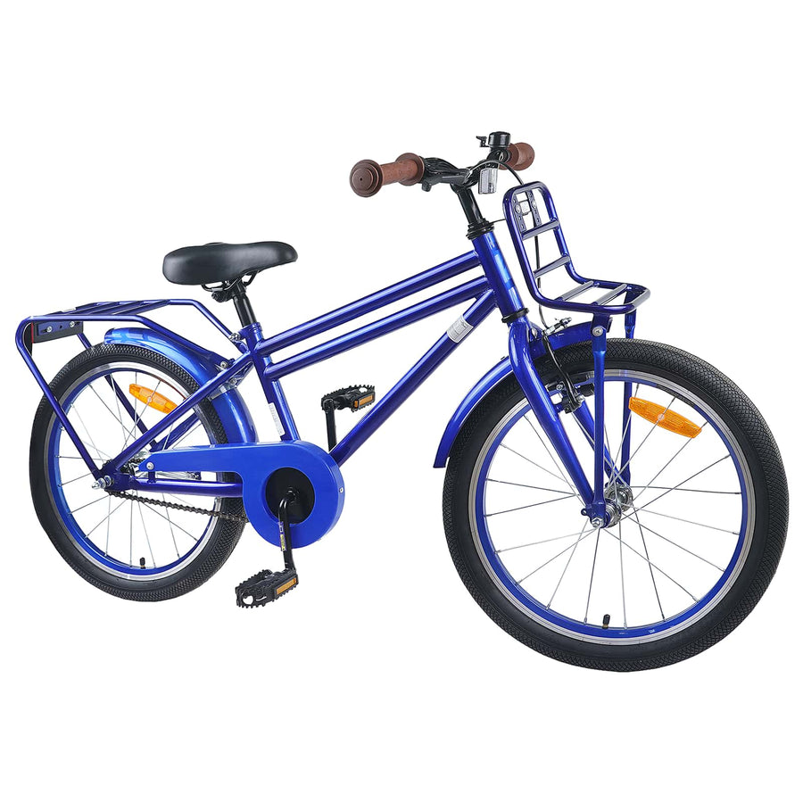 Kinderfiets 22 Inch voor 7-12 jaar oud Donkerblauw