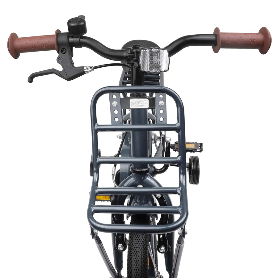 Kinderfiets 12 Inch voor 2-4 jaar oud Donkergrijs