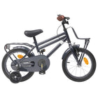 12 Inch Kids' Bike for 2-4 year olds Dark Grey
