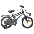 Kinderfiets 14 Inch voor 3-5 jaar oud Donkergrijs