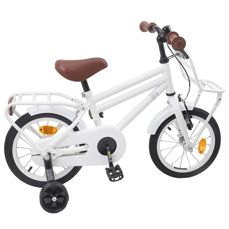 Kinderfiets 14 Inch voor 3-5 jaar oud Wit