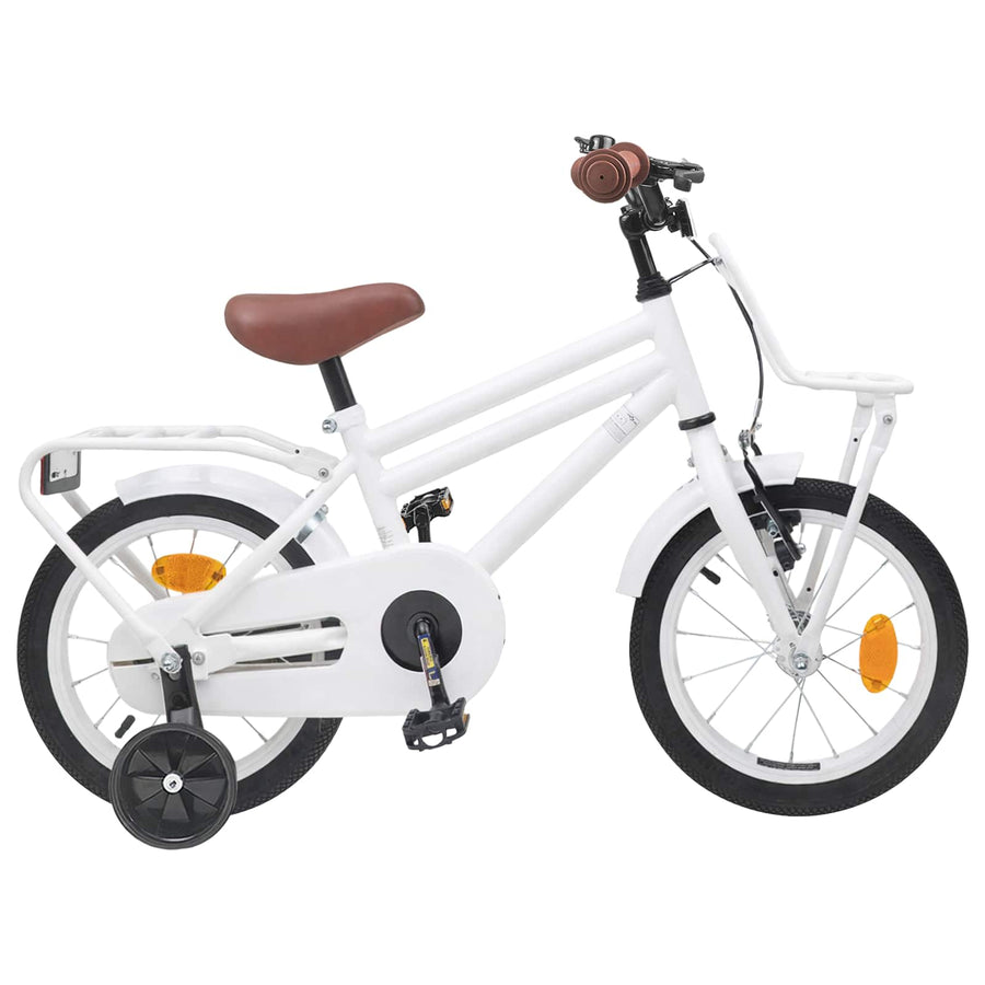 Kinderfiets 14 Inch voor 3-5 jaar oud Wit