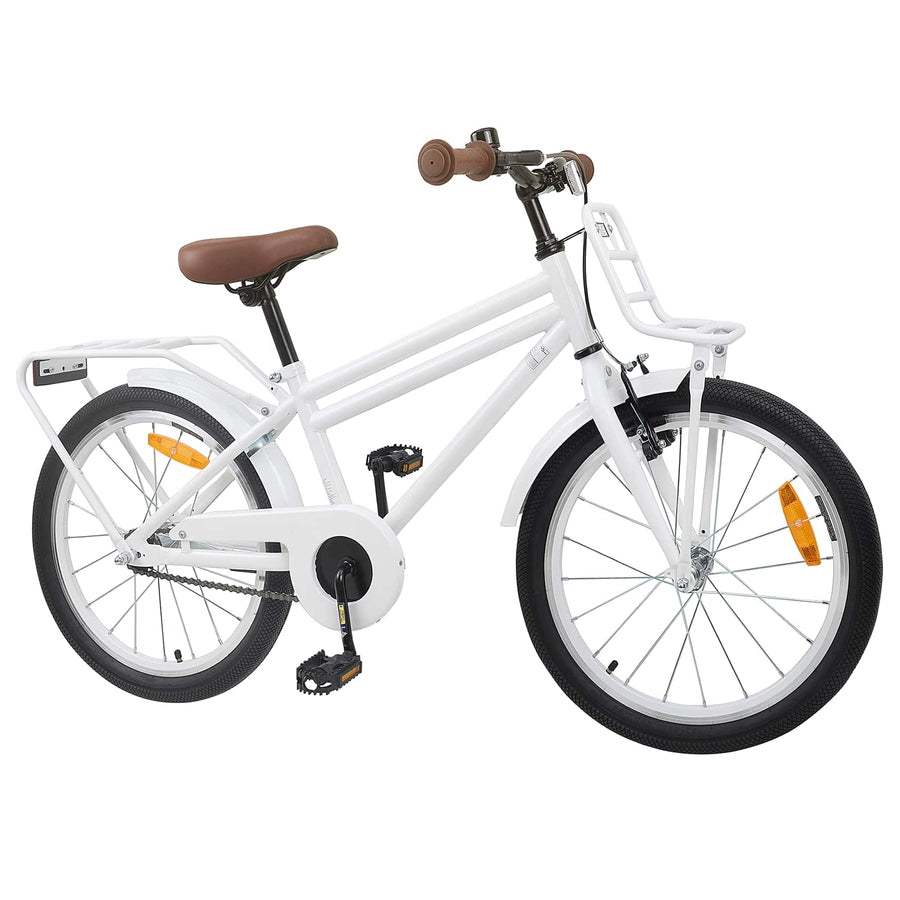 Kinderfiets 18 Inch voor 5-7 jaar Wit