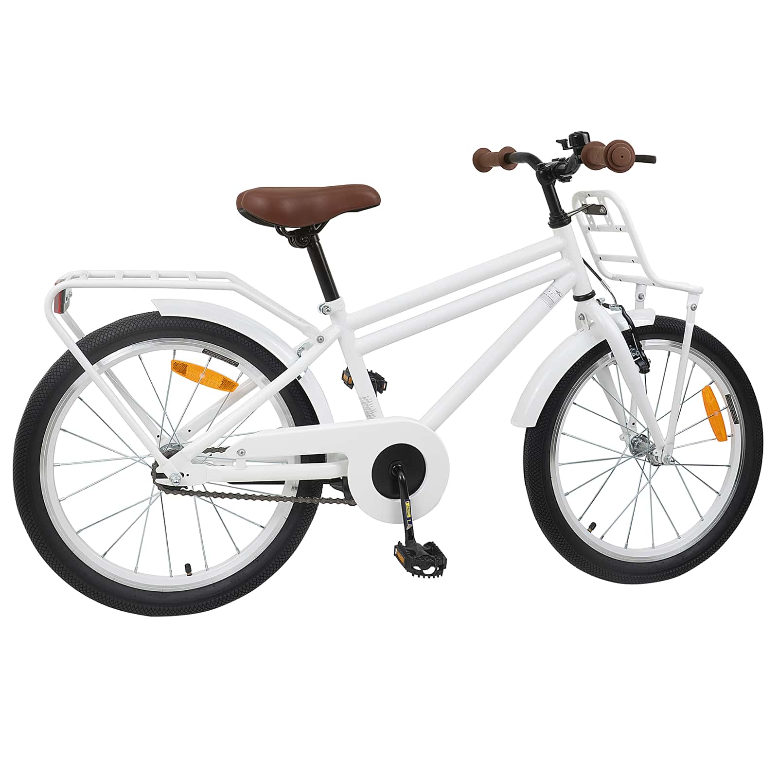 Kinderfiets 20 Inch voor 6-11 jaar oud Wit