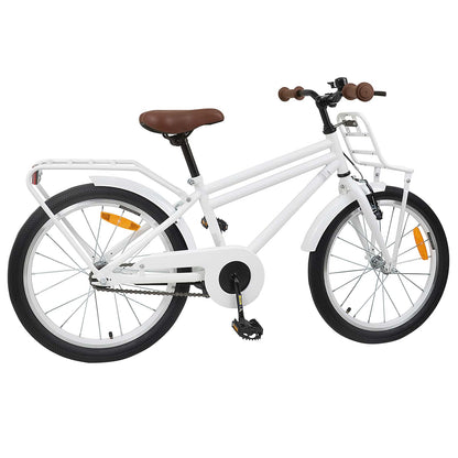 Kinderfiets 20 Inch voor 6-11 jaar oud Wit
