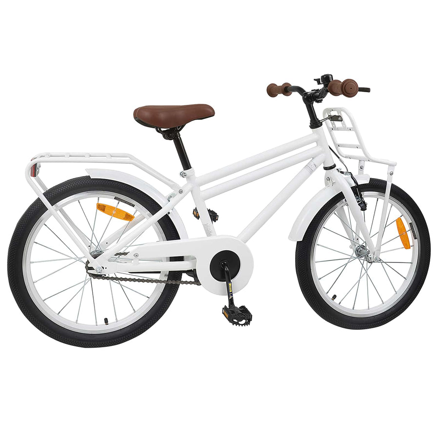 Kinderfiets 20 Inch voor 6-11 jaar oud Wit