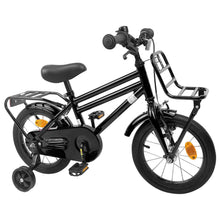 Kinderfiets 14 Inch voor 3-5 jaar oud Zwart