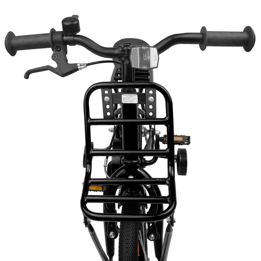 Kinderfiets 16 Inch voor 4-6 jaar oud Zwart