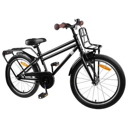 Kinderfiets 18 Inch voor 5-7 jaar Zwart