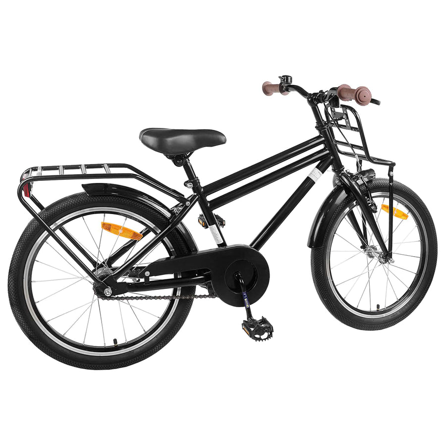 Kinderfiets 20 Inch voor 6-11 jaar oud Zwart