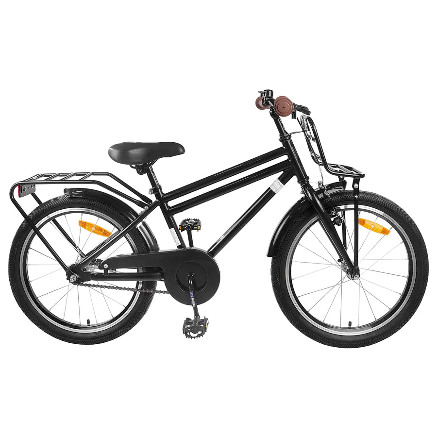 Kinderfiets 22 Inch voor 7-12 jaar oud Zwart