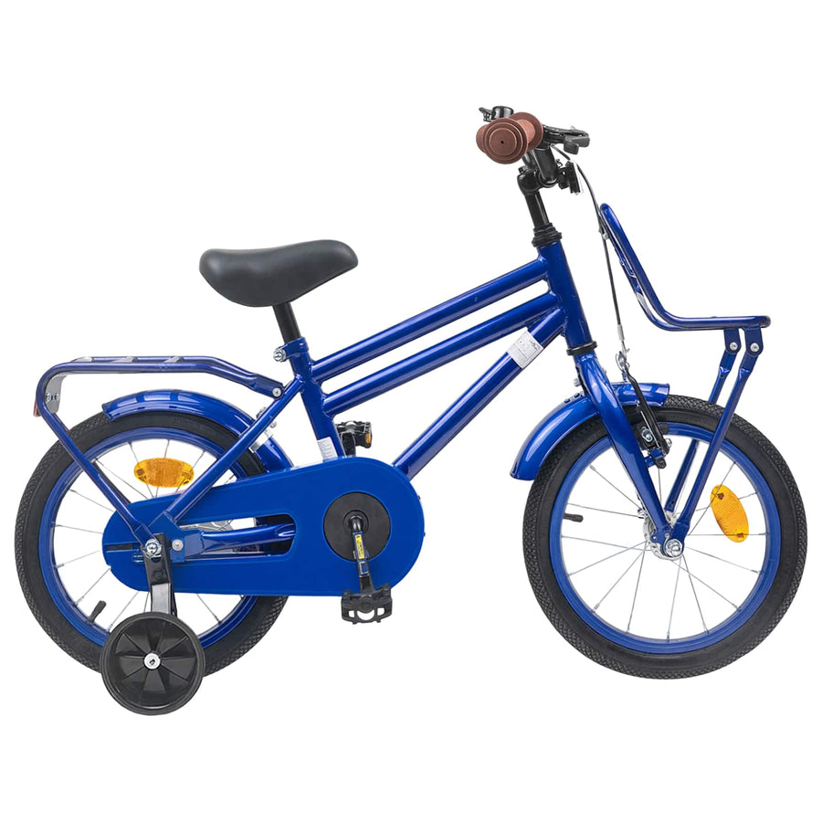 Kinderfiets 16 Inch voor 4-6 jaar oud Donkerblauw