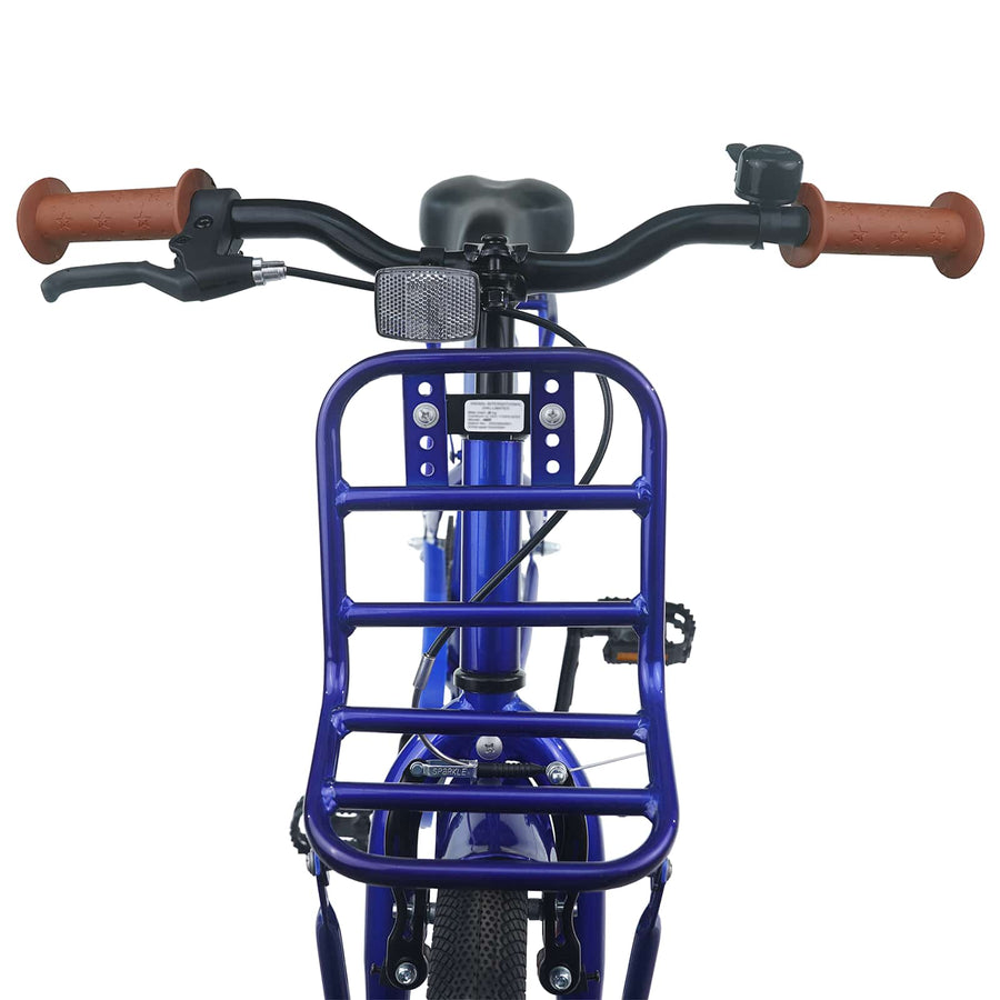 Kinderfiets 18 Inch voor 5-7 jaar Donkerblauw