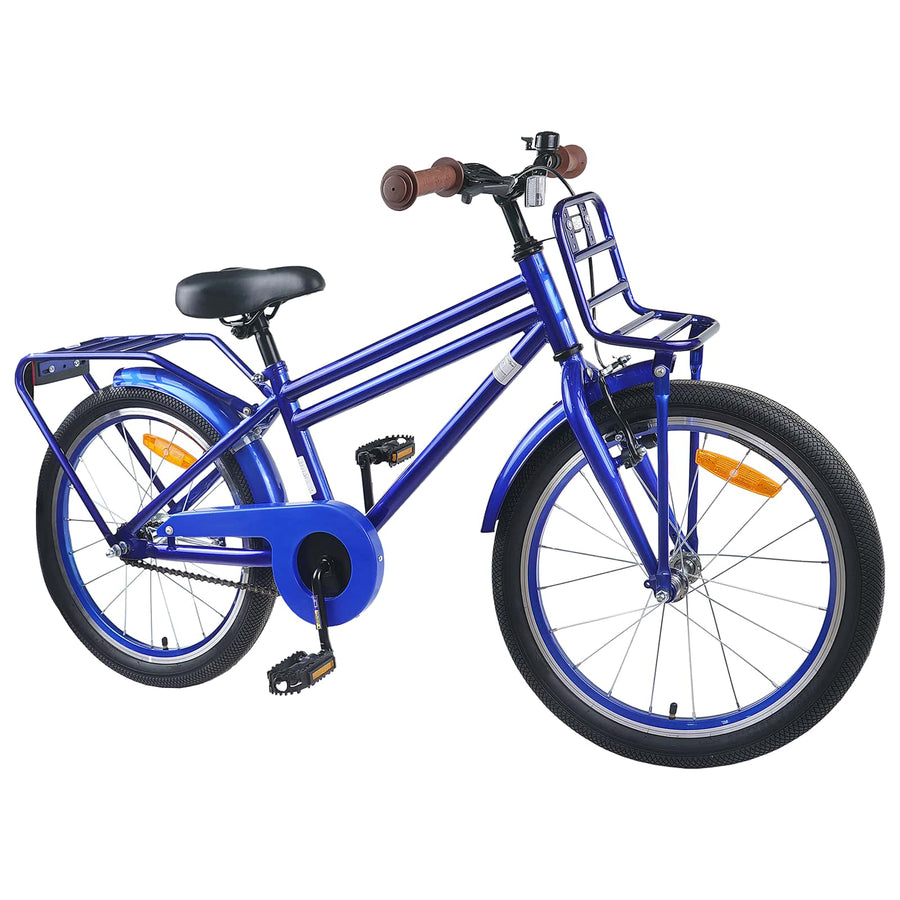 Kinderfiets 20 Inch voor 6-11 jaar oud Donkerblauw