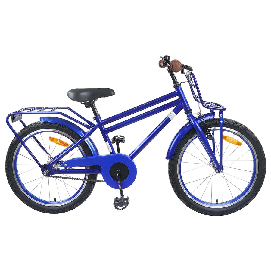 Kinderfiets 20 Inch voor 6-11 jaar oud Donkerblauw