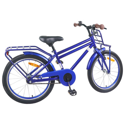 Kinderfiets 22 Inch voor 7-12 jaar oud Donkerblauw