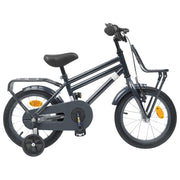 Kinderfiets 12 inch donkergrijs