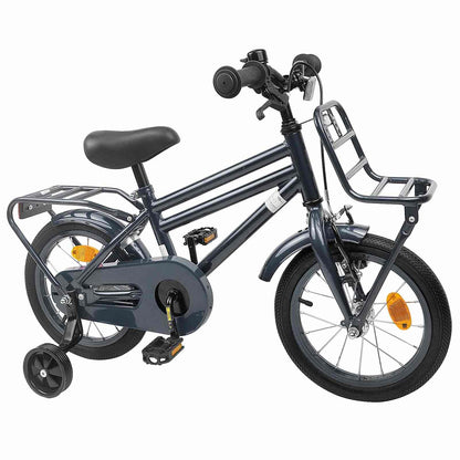 Kinderfiets 16 Inch voor 4-6 jaar oud Donkergrijs