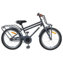 Kinderfiets 22 Inch voor 7-12 jaar oud Donkergrijs