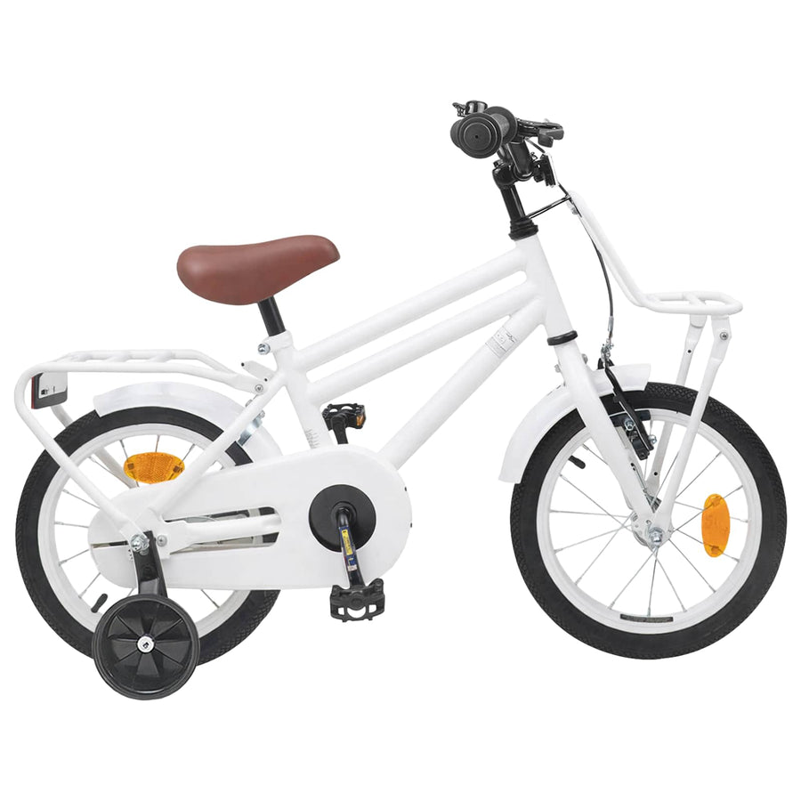 Kinderfiets 12 Inch voor 2-4 jaar oud Wit