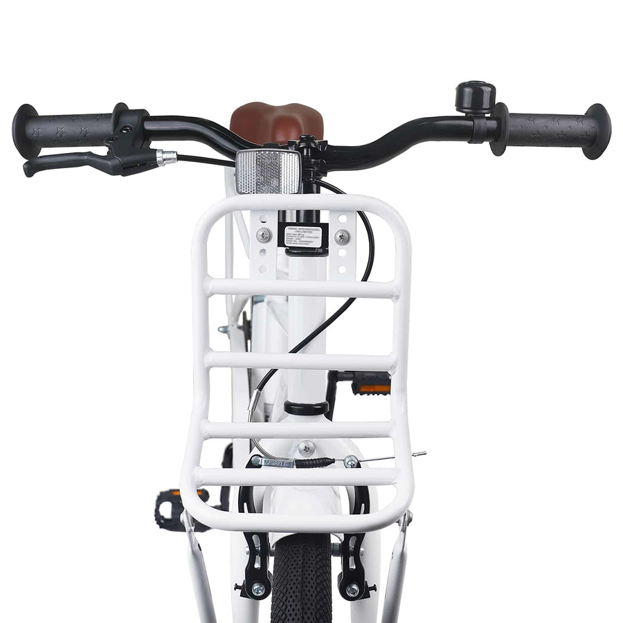 Kinderfiets 18 Inch voor 5-7 jaar Wit