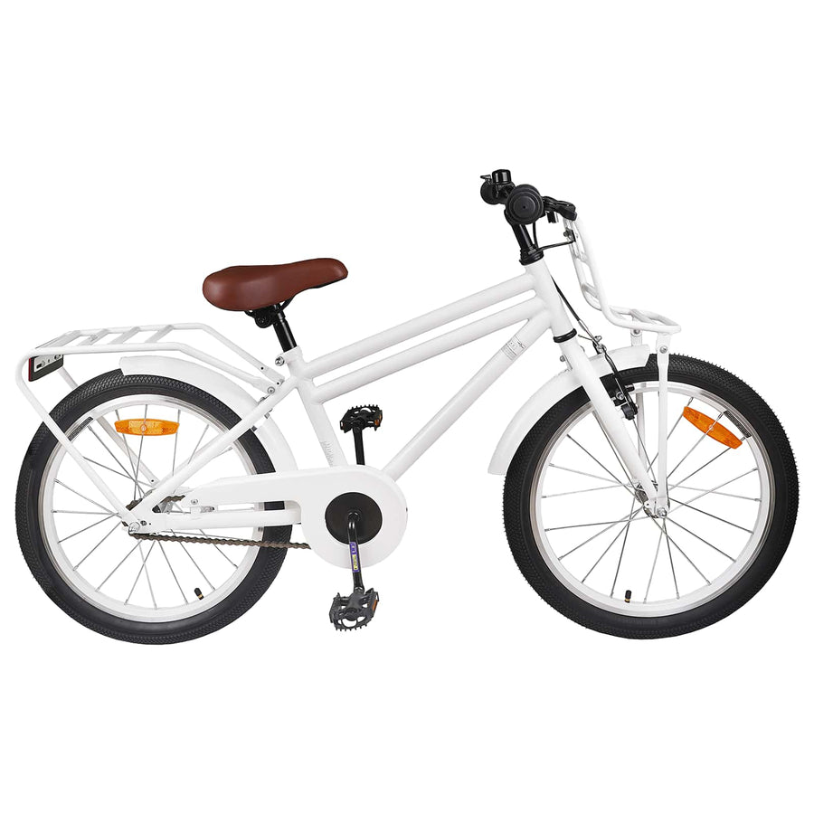 Kinderfiets 18 Inch voor 5-7 jaar Wit