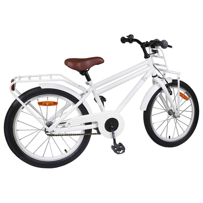 Kinderfiets 20 Inch voor 6-11 jaar oud Wit