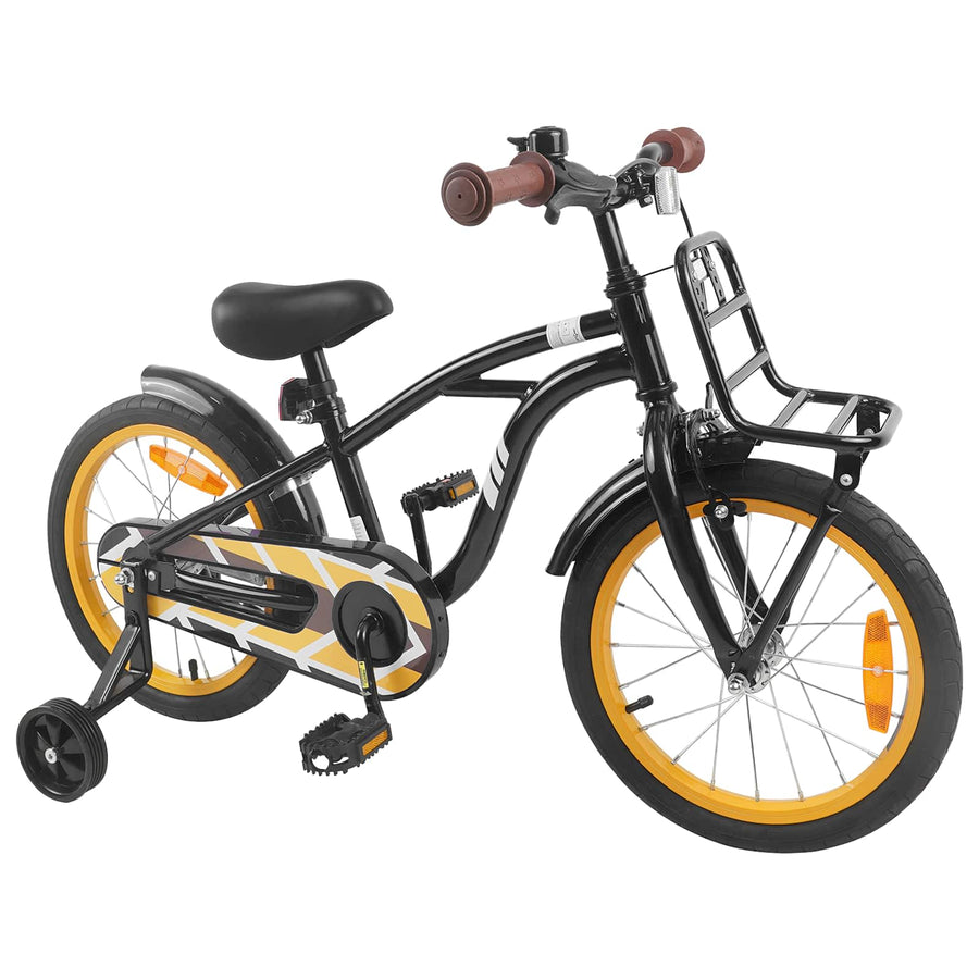 Kinderfiets 16 Inch voor 4-6 jaar oud Zwart