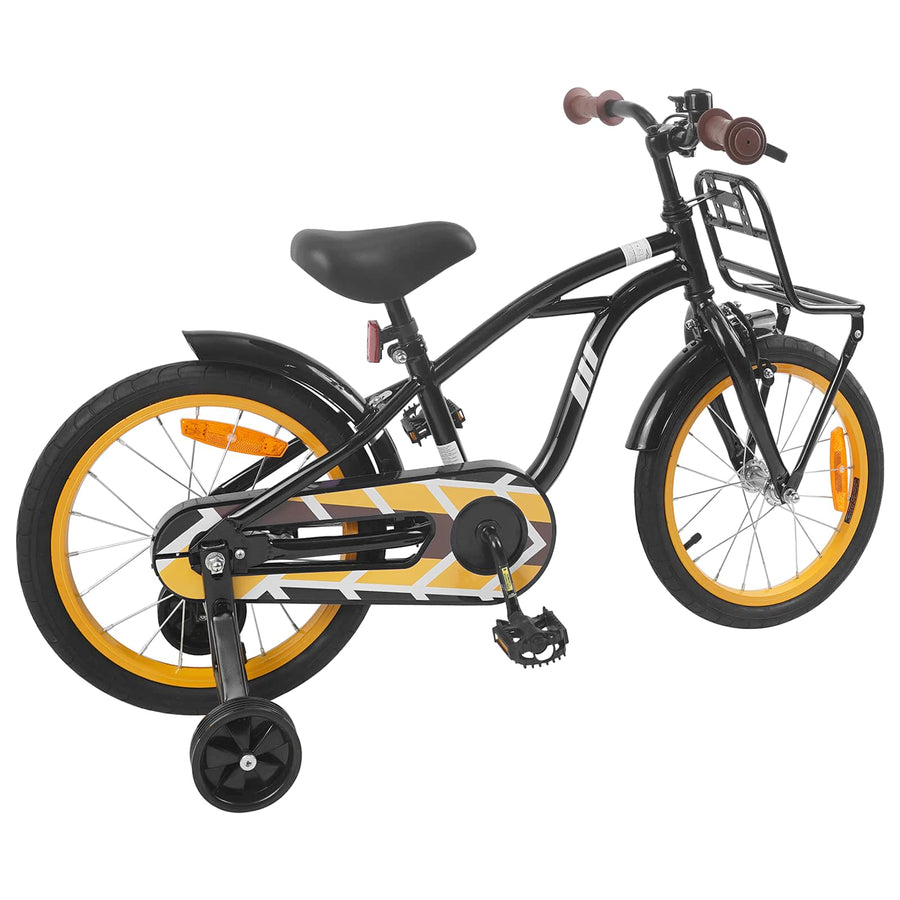 Kinderfiets 16 Inch voor 4-6 jaar oud Zwart