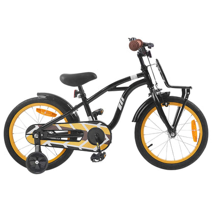 Kinderfiets 16 Inch voor 4-6 jaar oud Zwart