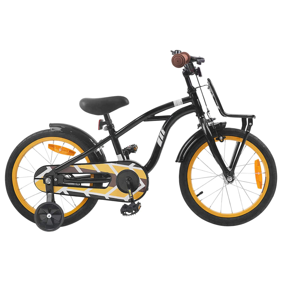 Kinderfiets 16 Inch voor 4-6 jaar oud Zwart