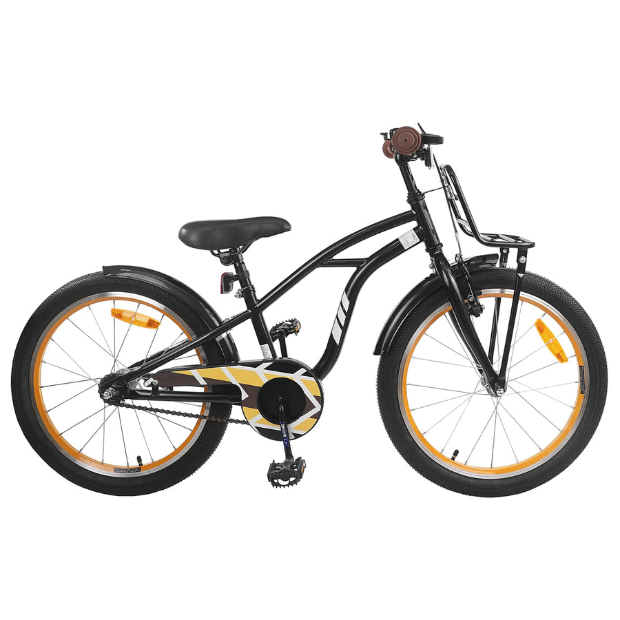 Kinderfiets 18 Inch voor 5-7 jaar Zwart