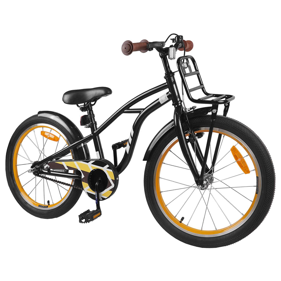 Kinderfiets 20 Inch voor 6-11 jaar oud Zwart
